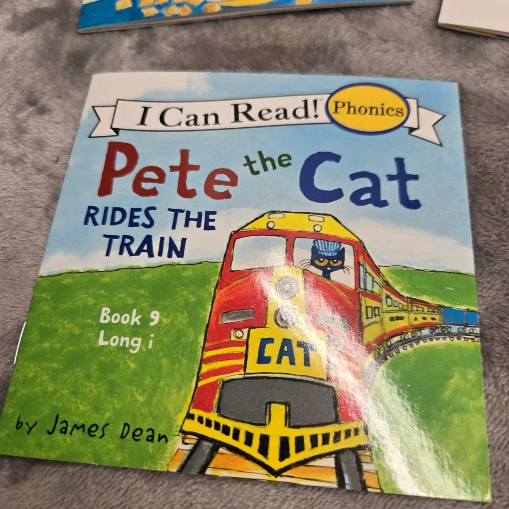 Pete the Cat I Can Read Phonics 12 Book Set James Dean Preschool Kindergarten